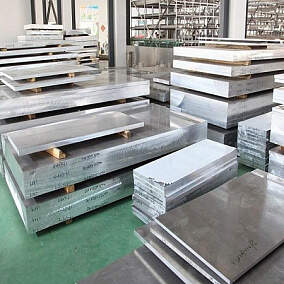 Купить алюминиевую плиту 1163Т 124x1550x2800 мм в Санкт-Петербурге